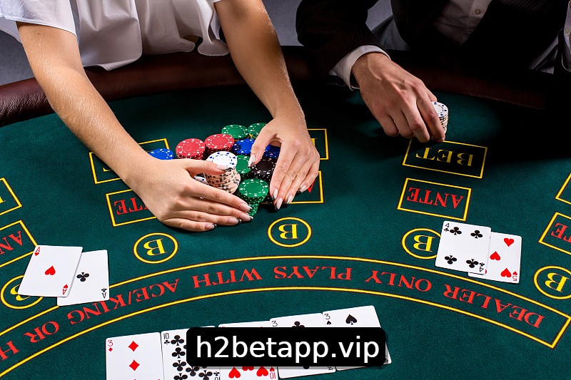 Mesa de Blackjack H2bet